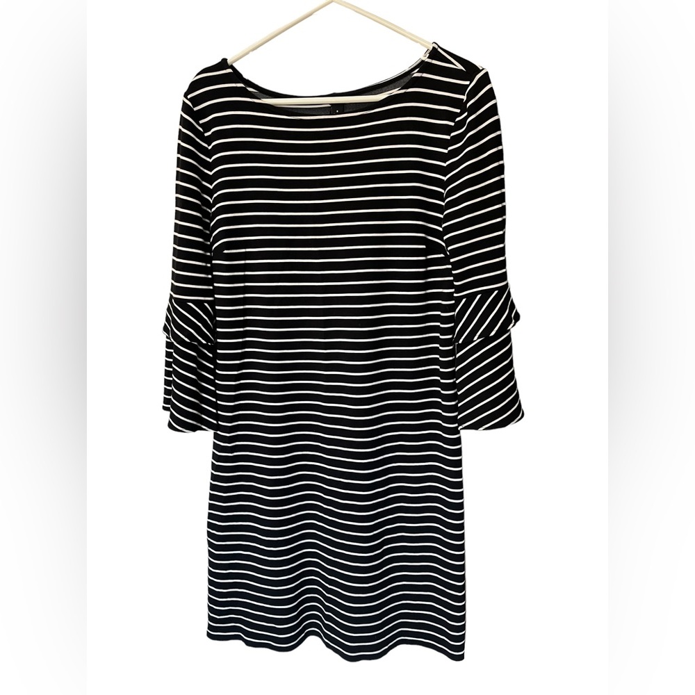 NWOT Ann Taylor black and white dress size 8